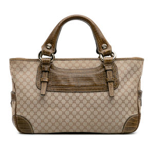 Pre-Loved Celine Macadam Canvas Boogie Handbag